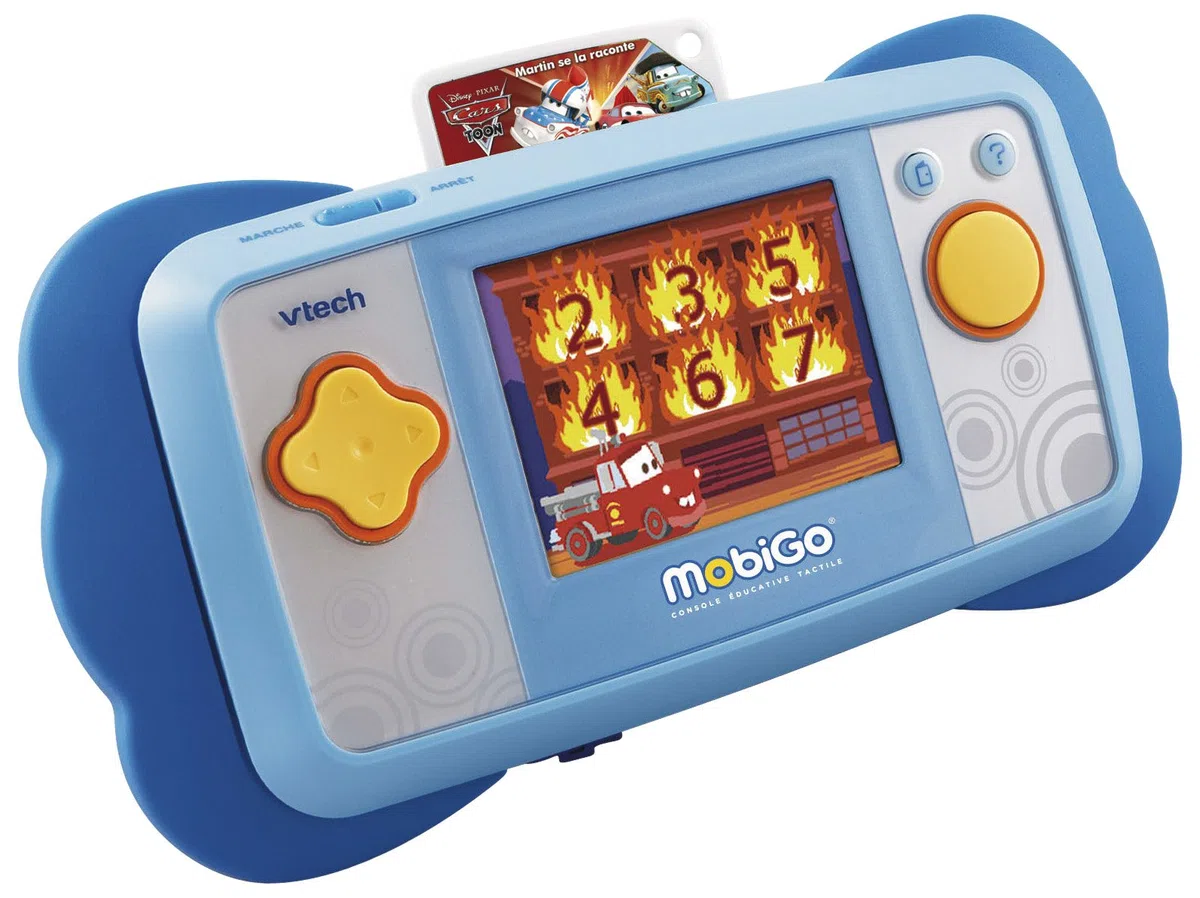 Vtech - 115815 - Jeu Educatif Electronique - Console Mobigo + Jeu Cars Toon