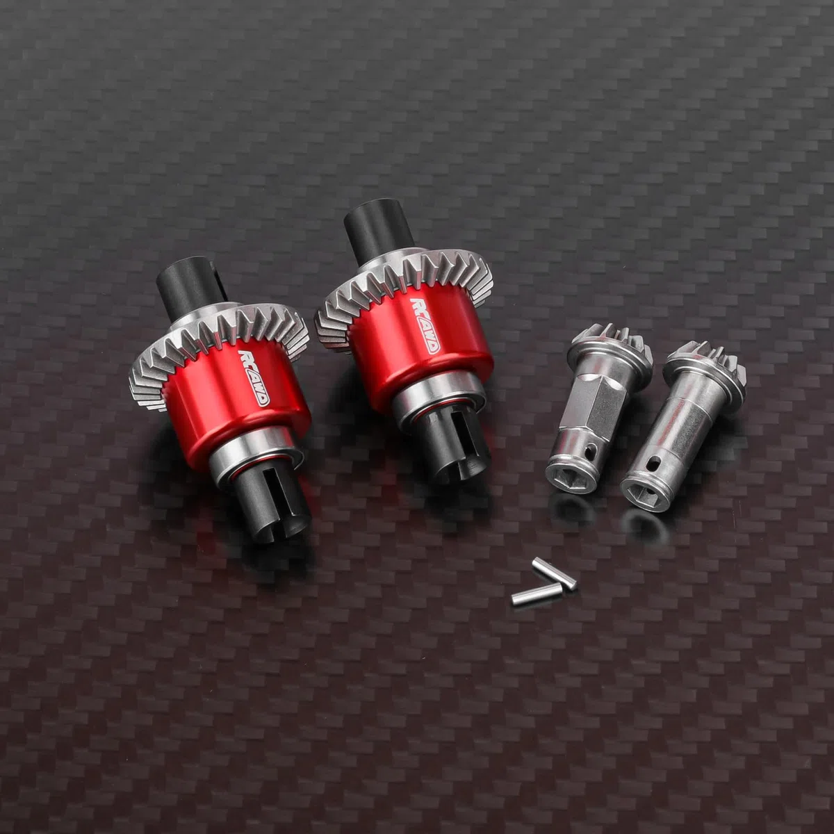 RCAWD Différentiel étanche 30T 0,8Mod avec engrenage principal 12T de remplacement pour ARA311177V2, pour Arrma 1/16 Mojave Grom 1/14 Typhon 1/18 Granite, Losi 1/12 Nascar Rempli d'huile de Nascar