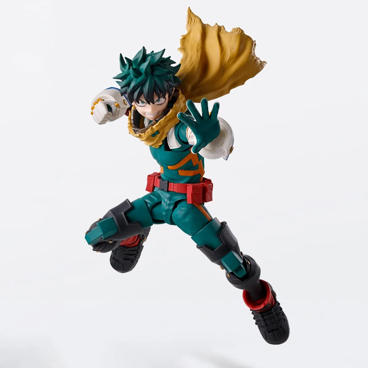 Zhongkaihua Midoriya Izuku Figurine d'action avec plaques de visage interchangeables, figurine MHA Izuku 15 cm en PVC, statue mobile articulée et collectionnable en PVC