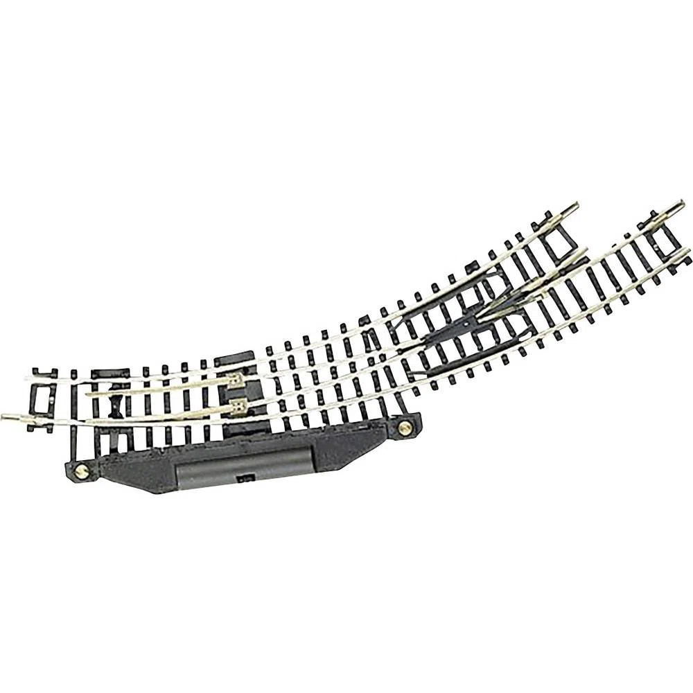 Aiguillage enroulé, électrique, à Gauche Fleischmann 22273 (N) Voie Fleischmann (sans Ballast) 1 pc(s)