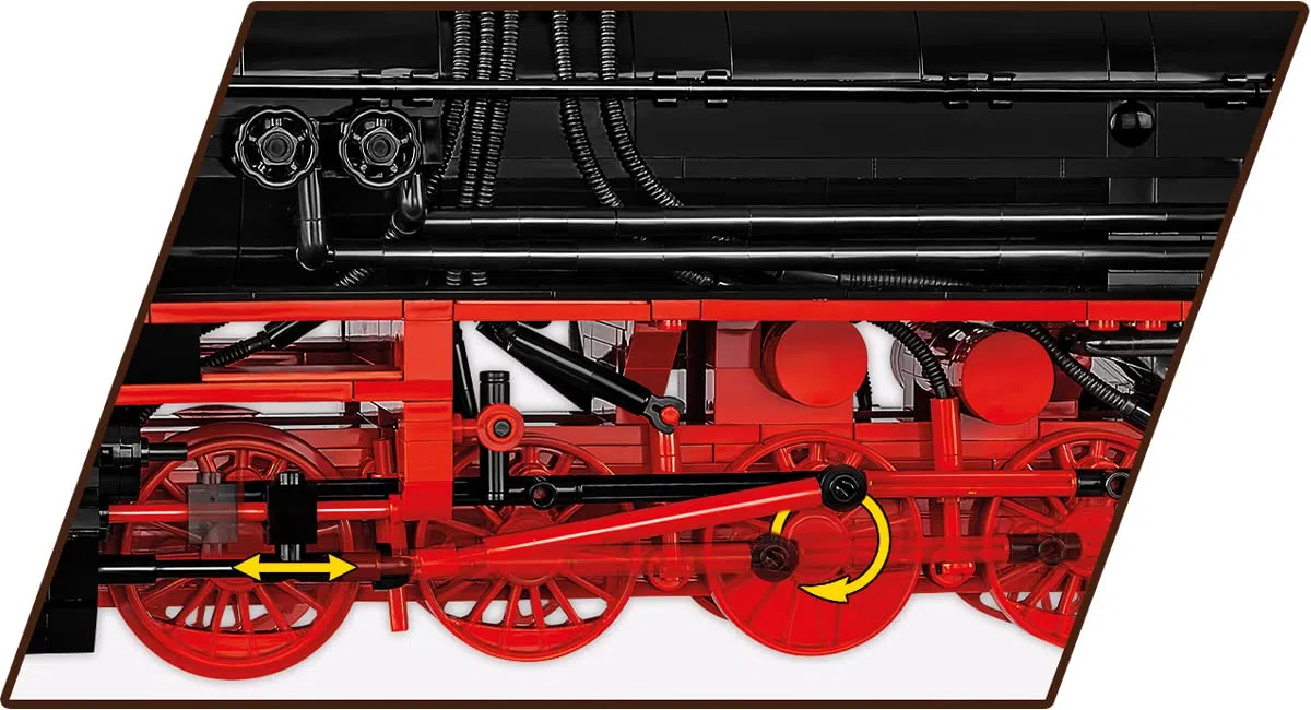DR BR 52Steam Locomotive & Railway Semaphore Scale 1:35, Schwarz