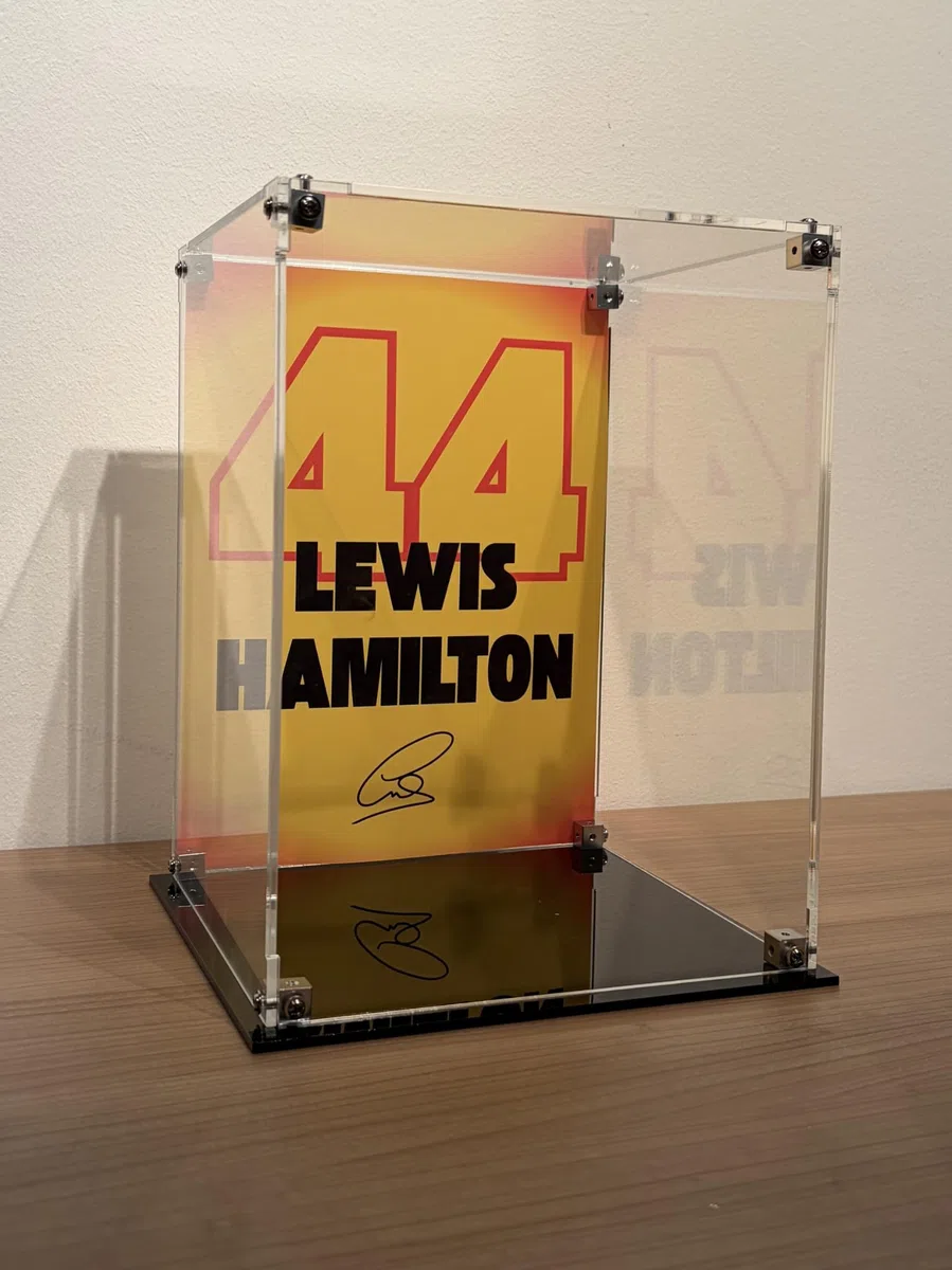Vitrine d'exposition pour F1 LEGO Casque Lewis Hamilton (43022)