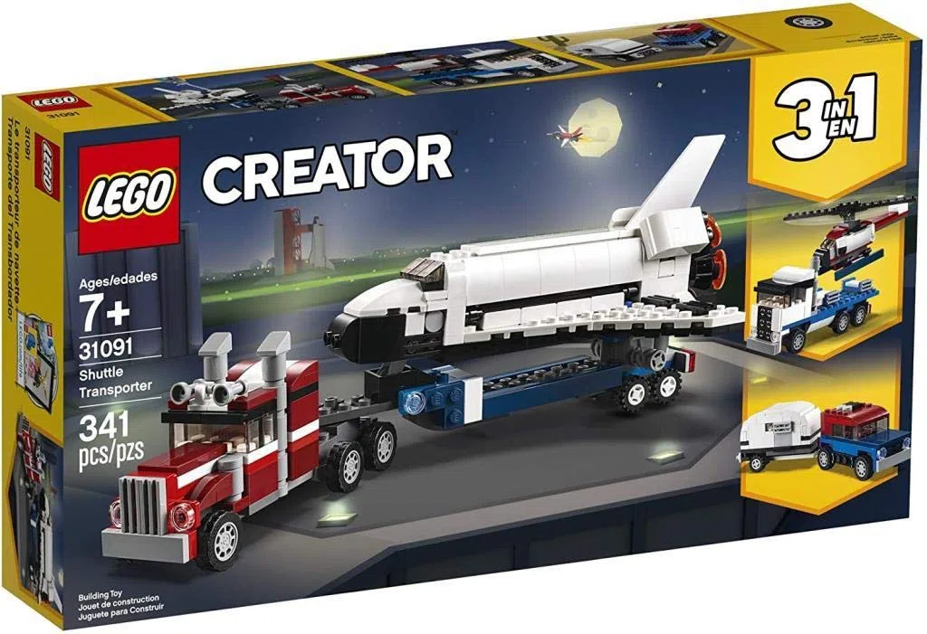 LEGO Creator - Le Transporteur de Navette - 31091 - Jeu de Construction