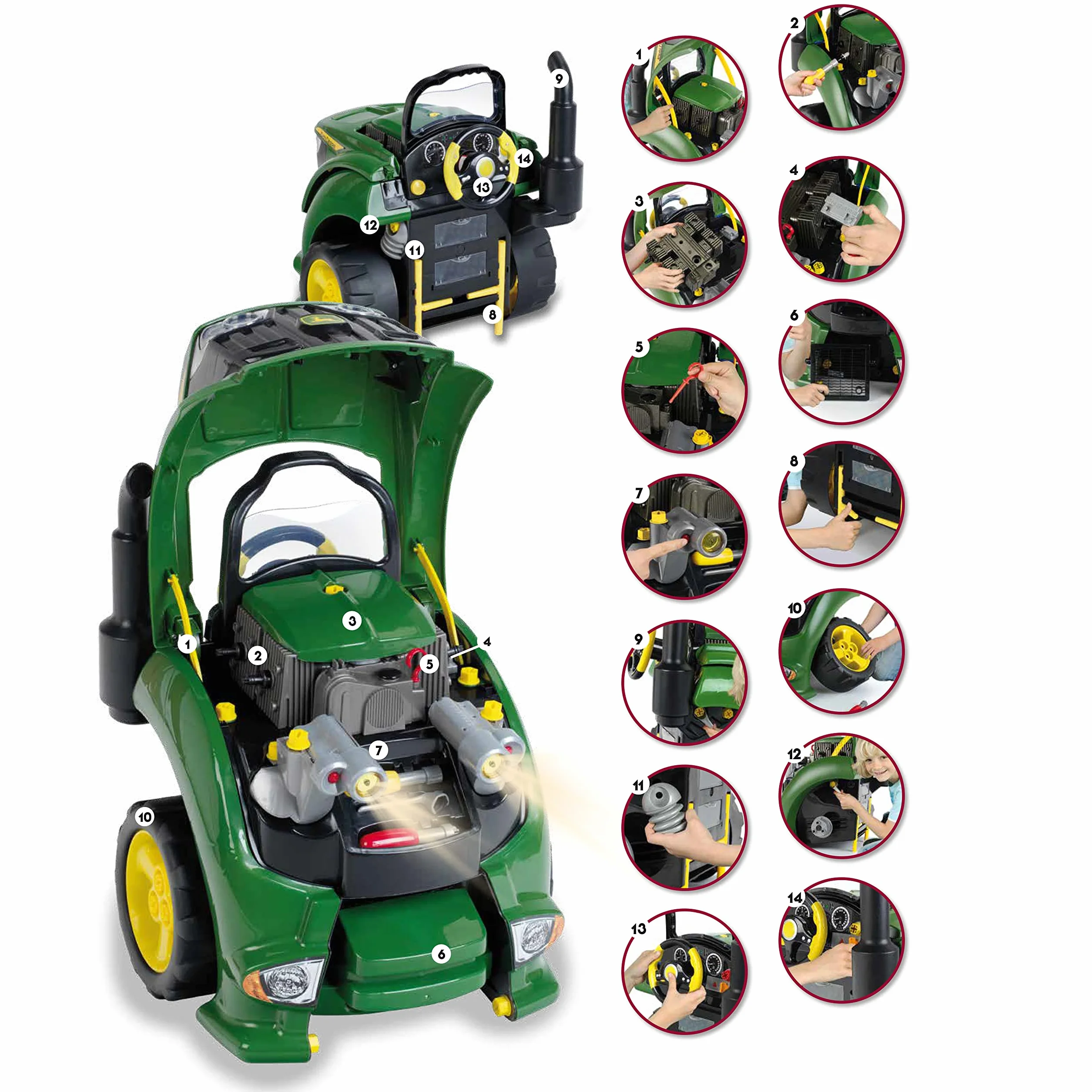 klein 3916 - Bloc moteur John Deere