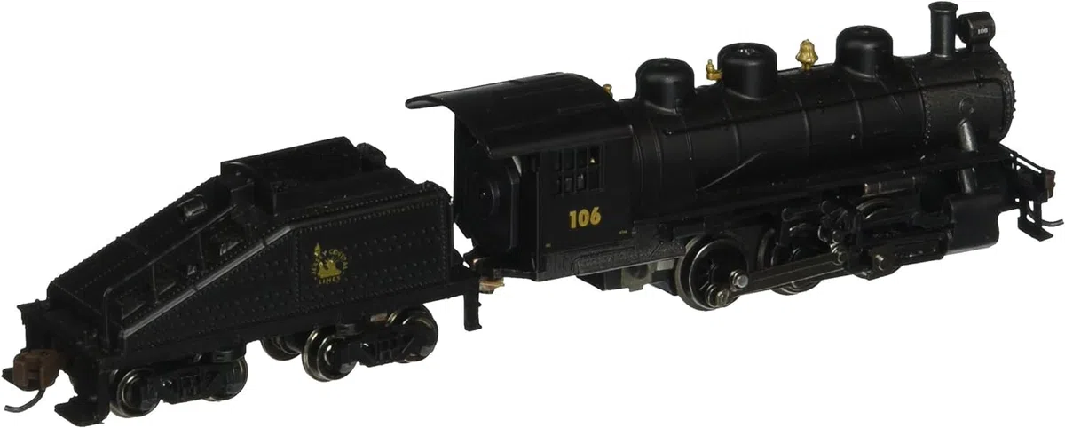 Bachmann Industries USRA 0-6-0 Locomotive avec Interrupteur et tendeur – Central New Jersey (échelle N)
