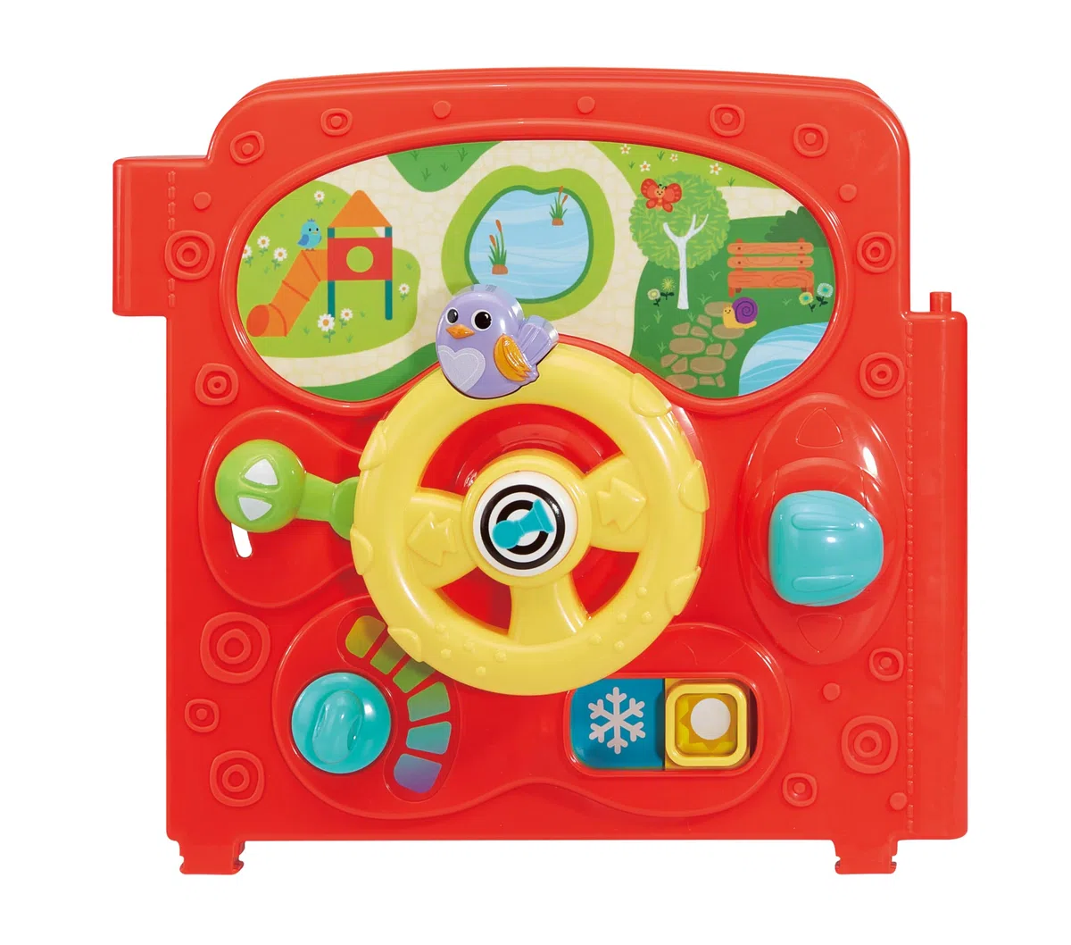 VTech Centre de Jeu Baby Discovery - 3 Modes de Jeu - Amusant - Jouet Musical - Convient aux Enfants de 3, 6, 9 Mois et Plus, Version Anglaise