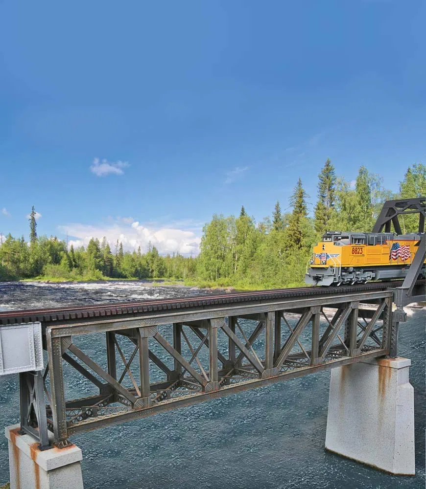 Walthers Échelle H0 - Kit de Montage Pont Eisenbahnbrücke