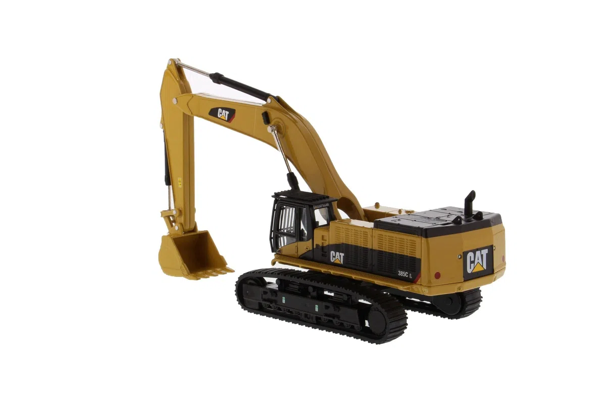Diecast Masters 85694 Caterpillar Pelle sur chenilles 385C avec boîte de présentation et échelle 1:64 env. 22 x 7 x 10,1 cm, à partir de 8 Ans, Convient pour collectionneurs et comme Cadeau