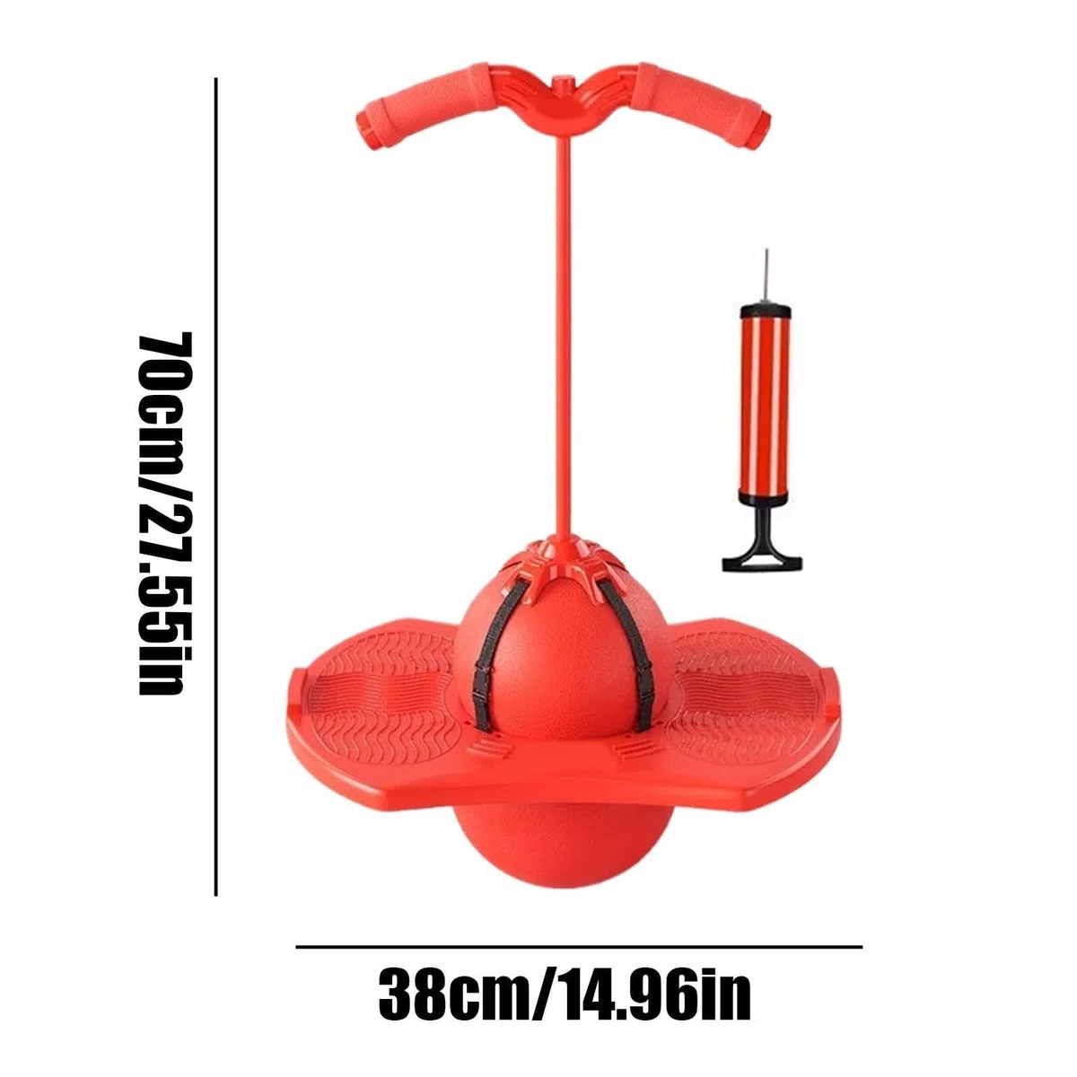 Ballon sauteur de l'équilibre avec une poignée Jouet de fitness