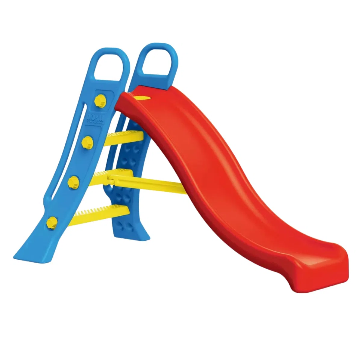 Dolu - Grand Toboggan 2 en 1 avec échelle Bleue et Descente Rouge autoportante pour Enfants pour intérieur et extérieur 104 x 165,5 x 77,5 cm (L x l x P)