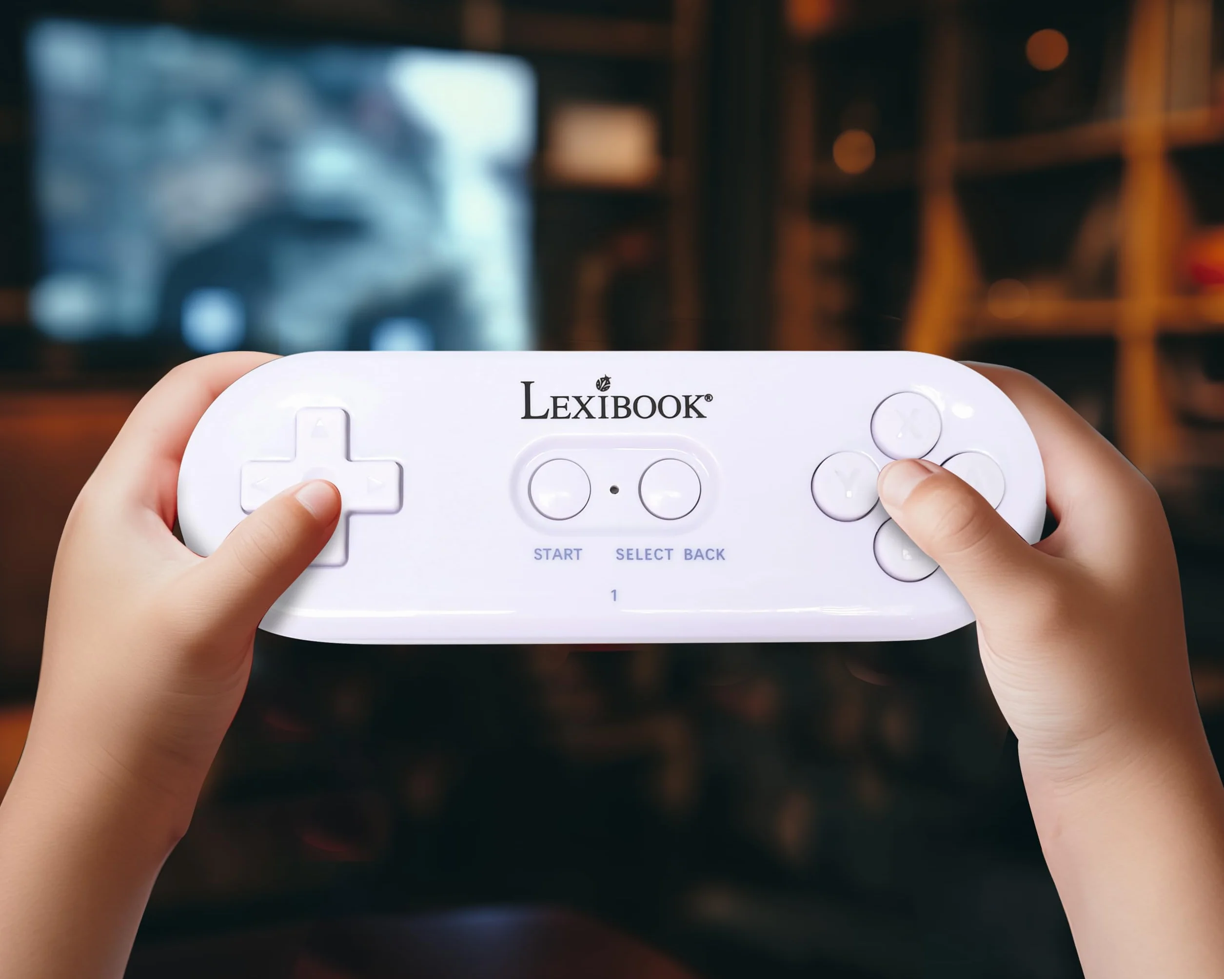 Lexibook, Console de Jeux TV, JG7440 | 250 jeux, 2 manettes sans fil, graphismes 32 bits, connecteur TV