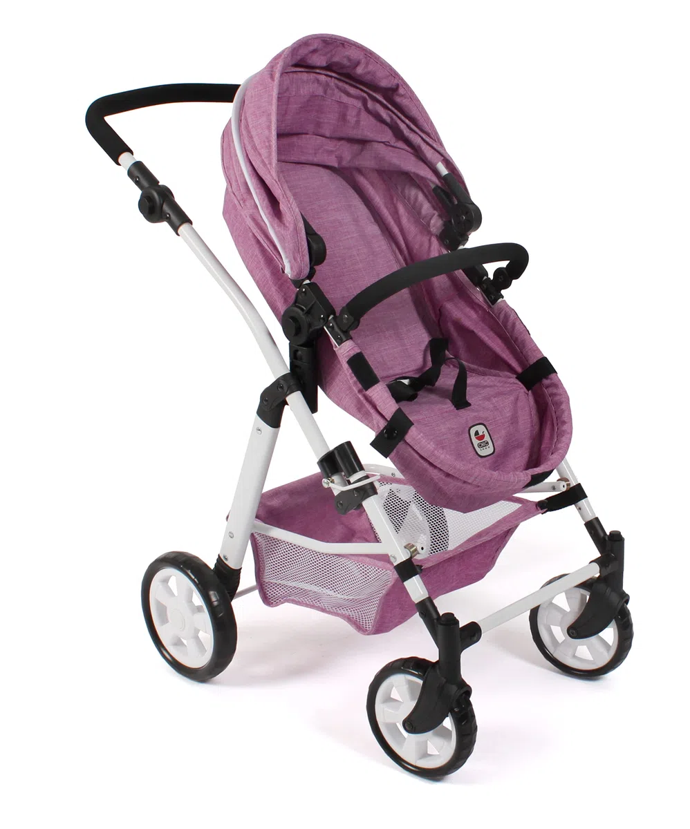 Bayer Chic 2000 Poussette Poupon 2en1 Nele | Évolutive & Ergonomique | Une poussette pour poupon 2en1 haut de gamme, saine et évolutive pour accompagner votre enfant durant des années.