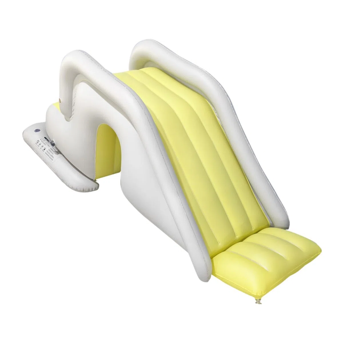 Toboggan gonflable pour piscine, jouet de piscine pour enfants, pratique et performant, facile à installer dans le jardin ou à l'intérieur.
