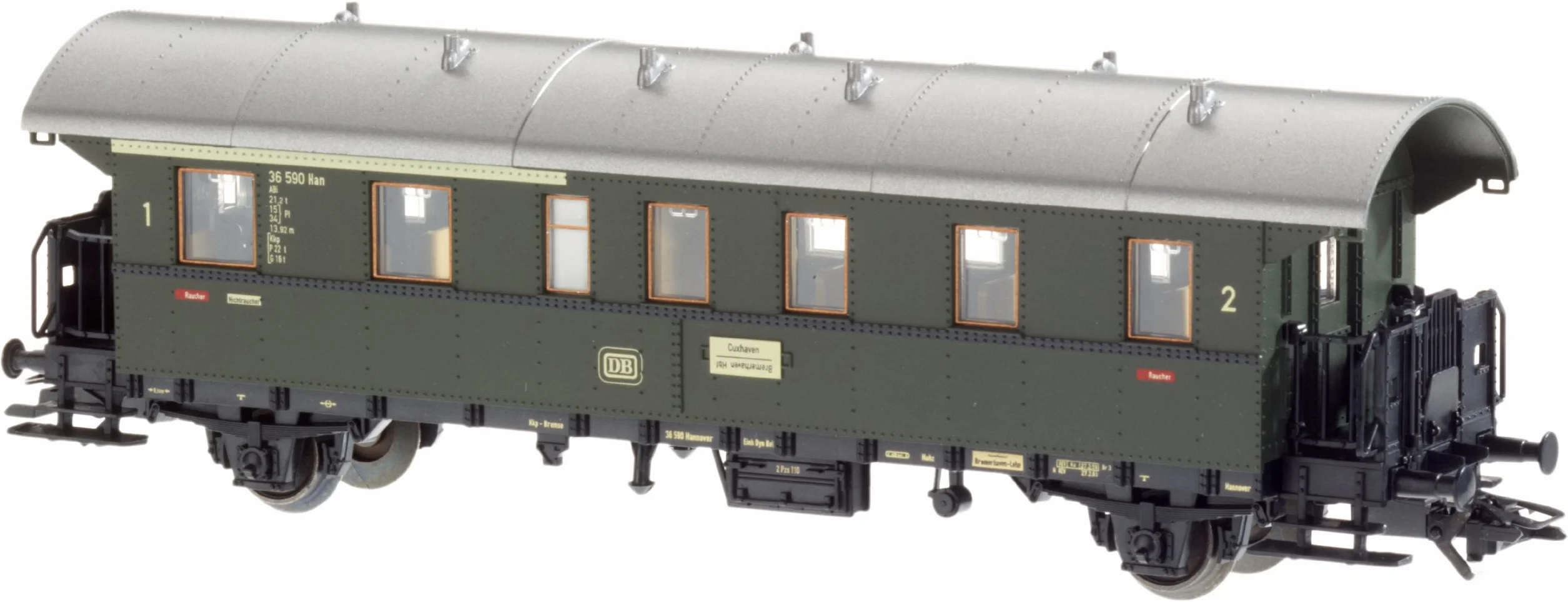 Märklin - 4313 - Modélisme Ferroviaire - Wagon - Voiture Voyageurs - Premier / Deuxième Classe DB