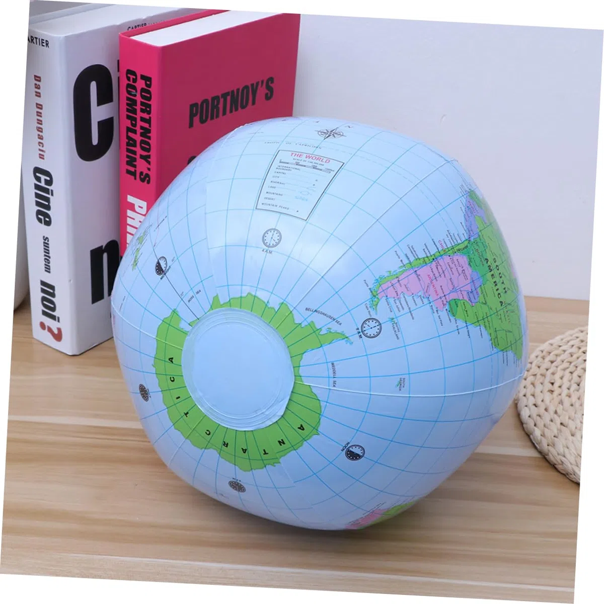 Yardwe 8pièces Ballon Globe Gonflable pour Piscine Jouet De Plage PVC Lot de Ballons De Fête Dégonflables