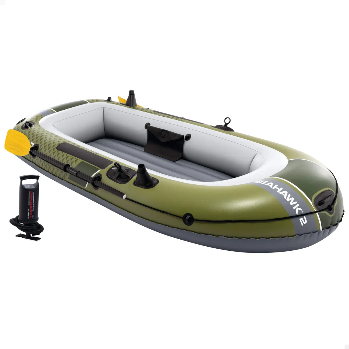 Intex Seahawk 66332NP Lot de 2 Bateaux gonflés 236 x 114 x 41 cm