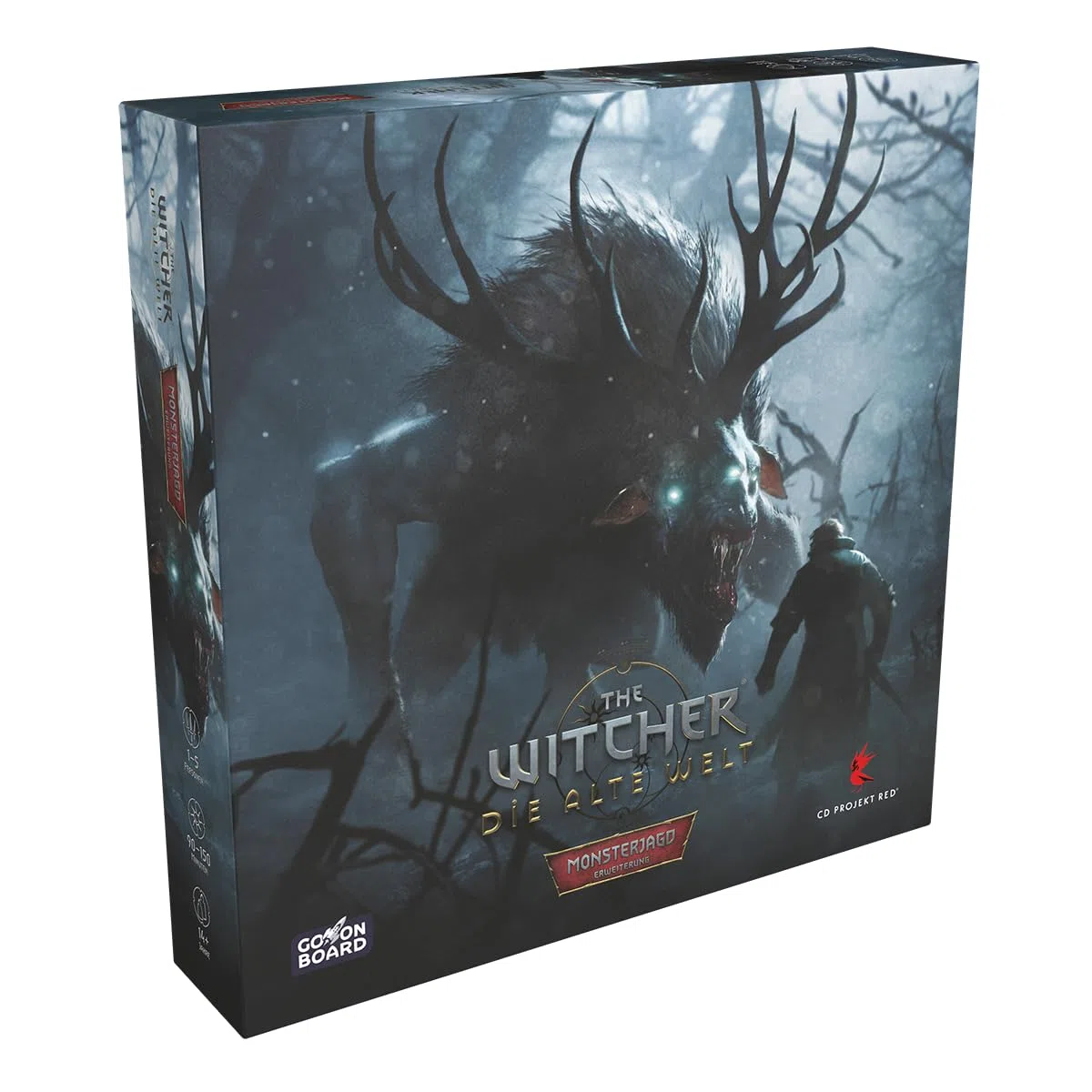 Go on Board, The Witcher - Le Vieux Monstre - Chasse aux Monstres Extension Jeu d'experts - Jeu de société - 1 à 5 Joueurs - À partir de 14 Ans - 90 à 150 Minutes - Allemand