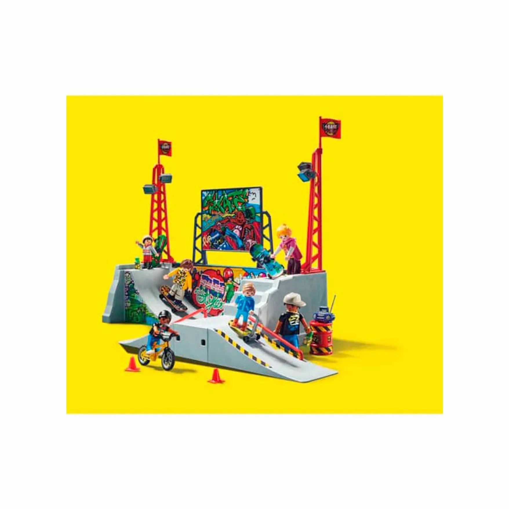 PLAYMOBIL - Skate - Piste 70168