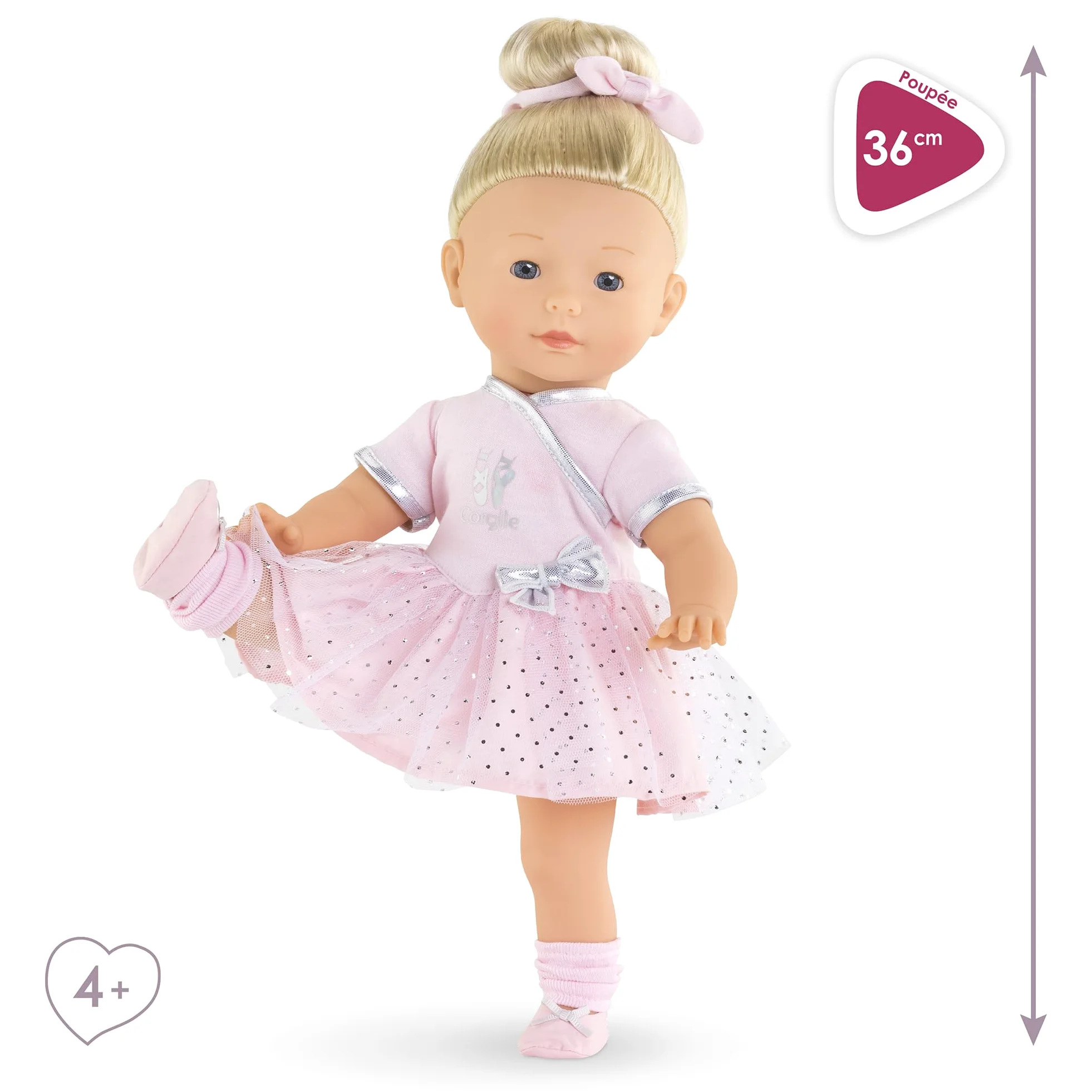 Corolle Ma Constance Ballerine, poupée, 36cm, dès 3 Ans, 9000200200