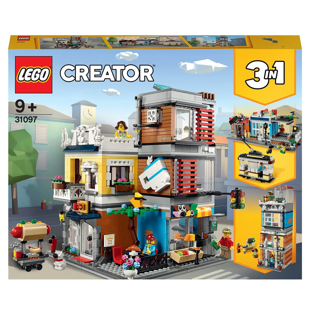 LEGO 31097 Creator L’animalerie et Le café