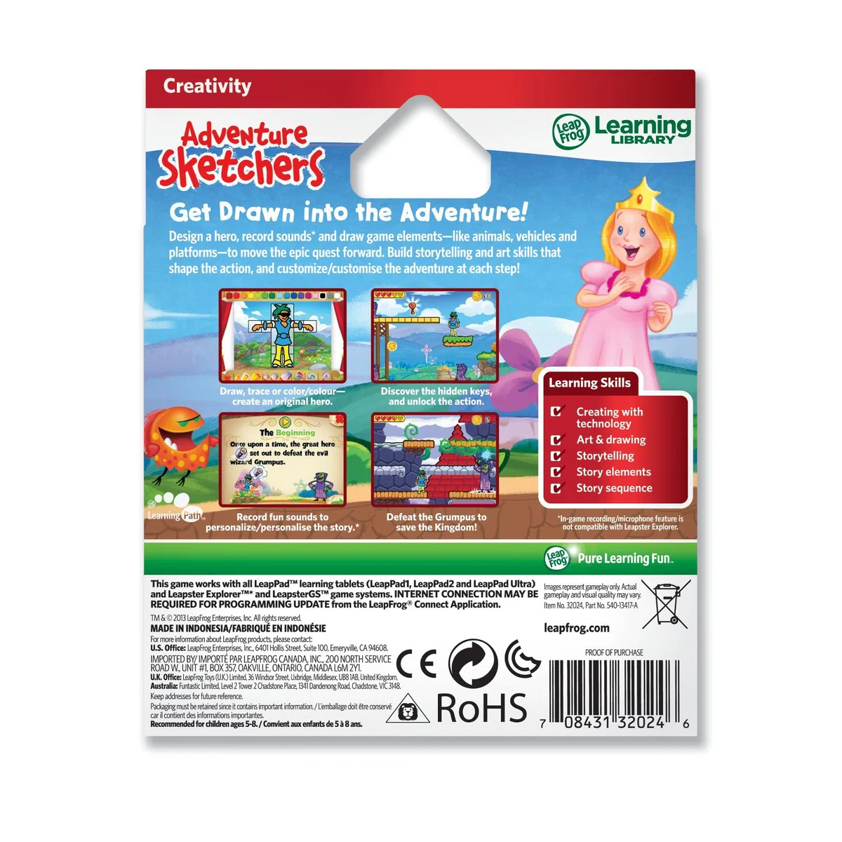 LeapFrog - Jeu Éducatif et Scientifique - LeapPad et LeapsterGS