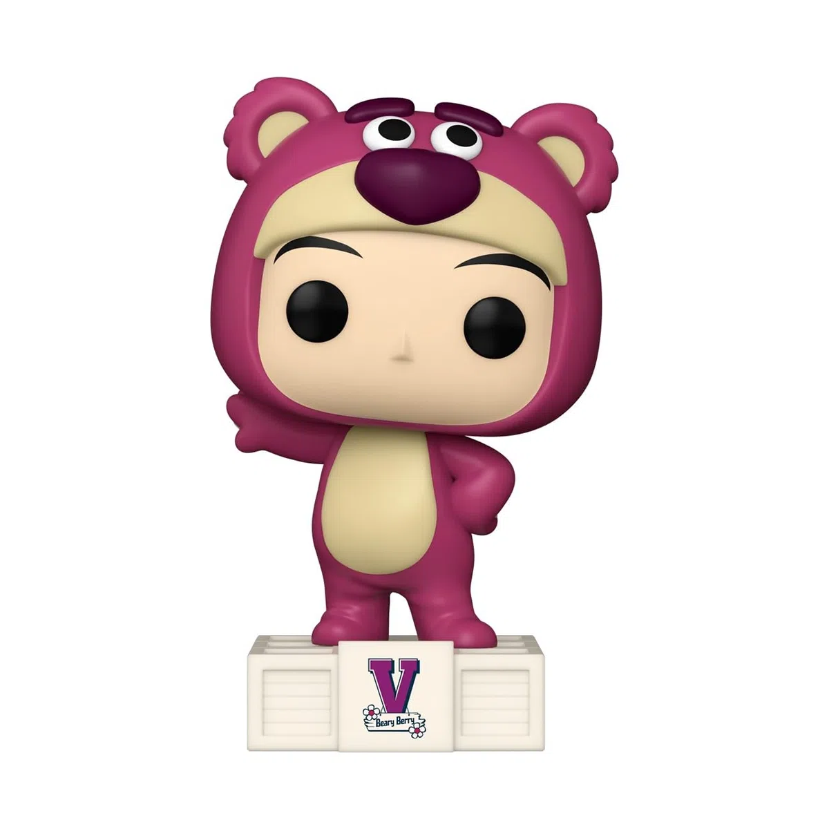Funko Pop! Rocks Toy Story x BTS Tiny Tan – V as Lotso – Figurine en Vinyle à Collectionner – Idée Cadeau – Produit Officiel – Jouets pour Enfants et Adultes – Fans de Musique
