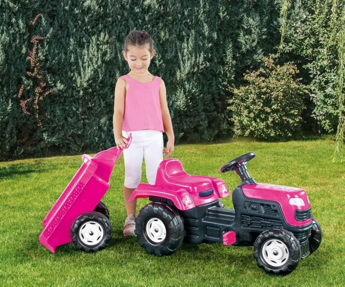 Dolu 2508 Tracteur à pédales Licorne 148 cm