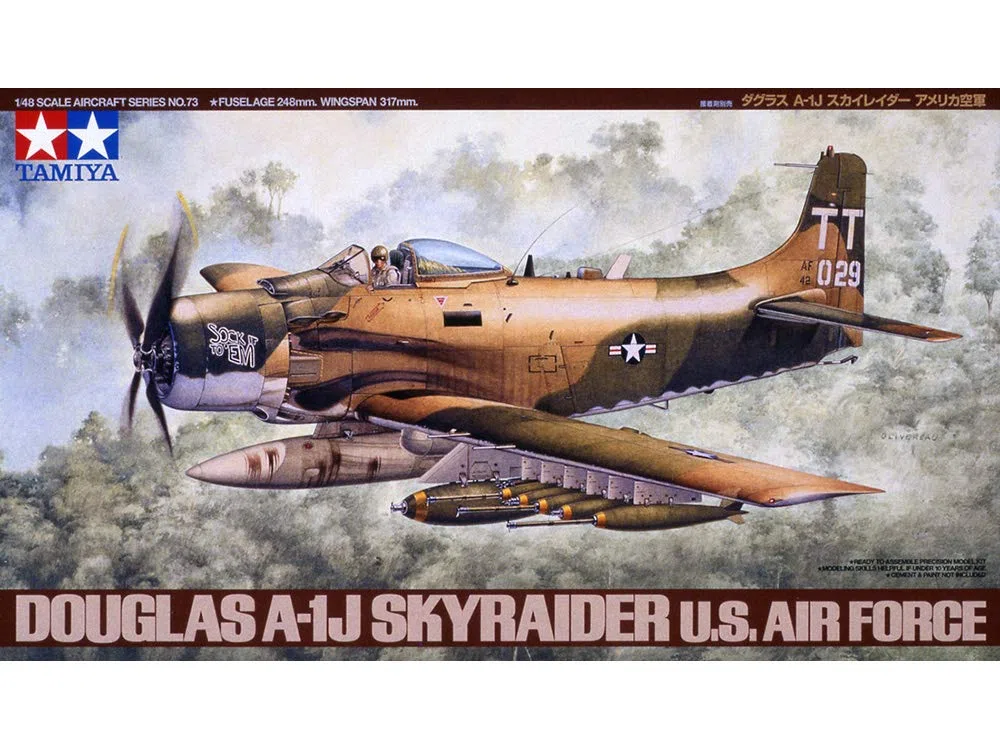 Tamiya - 61073 - A-1J Skyraider