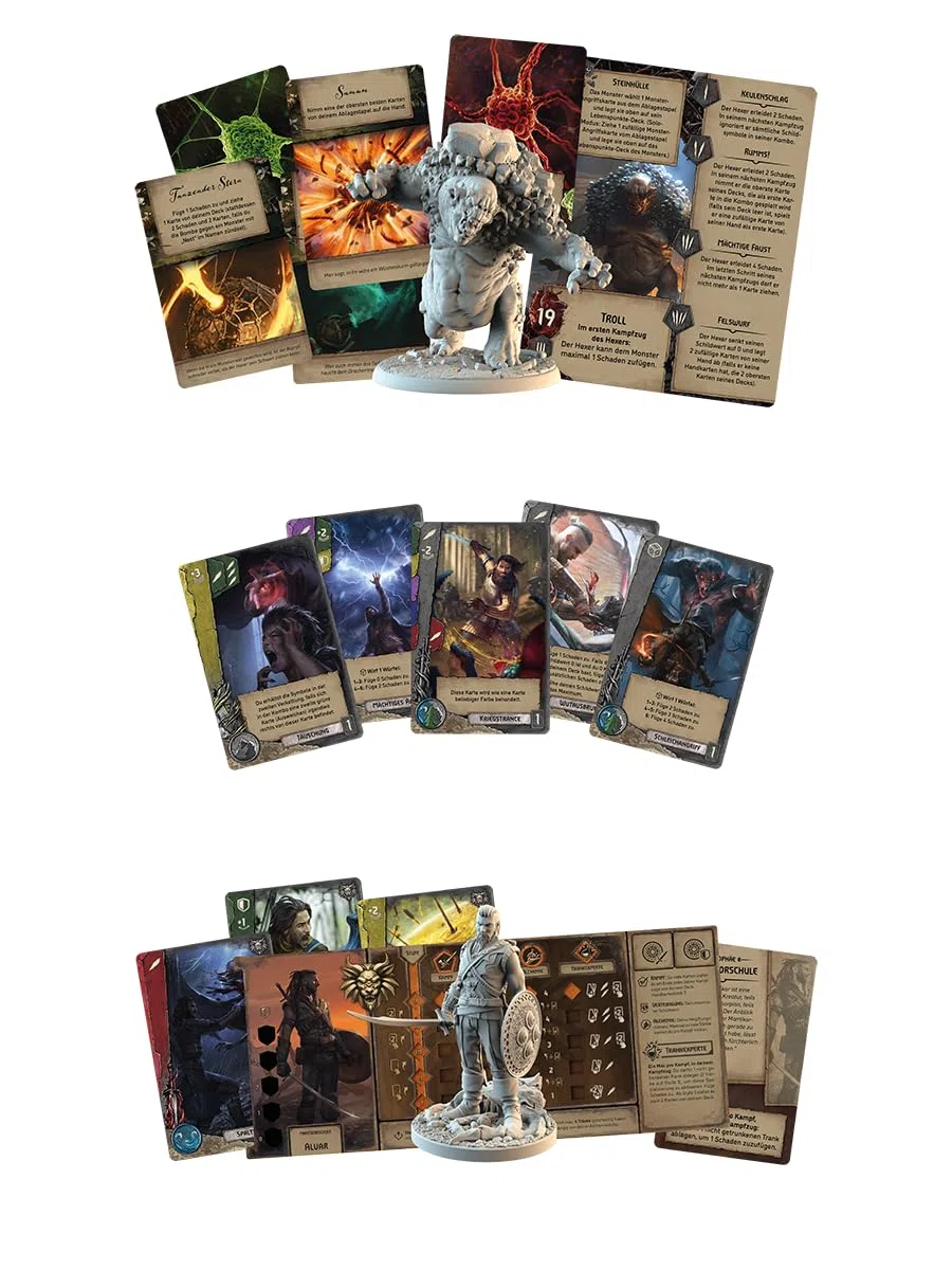 Go on Board, The Witcher - Le Vieux Monstre - Chasse aux Monstres Extension Jeu d'experts - Jeu de société - 1 à 5 Joueurs - À partir de 14 Ans - 90 à 150 Minutes - Allemand