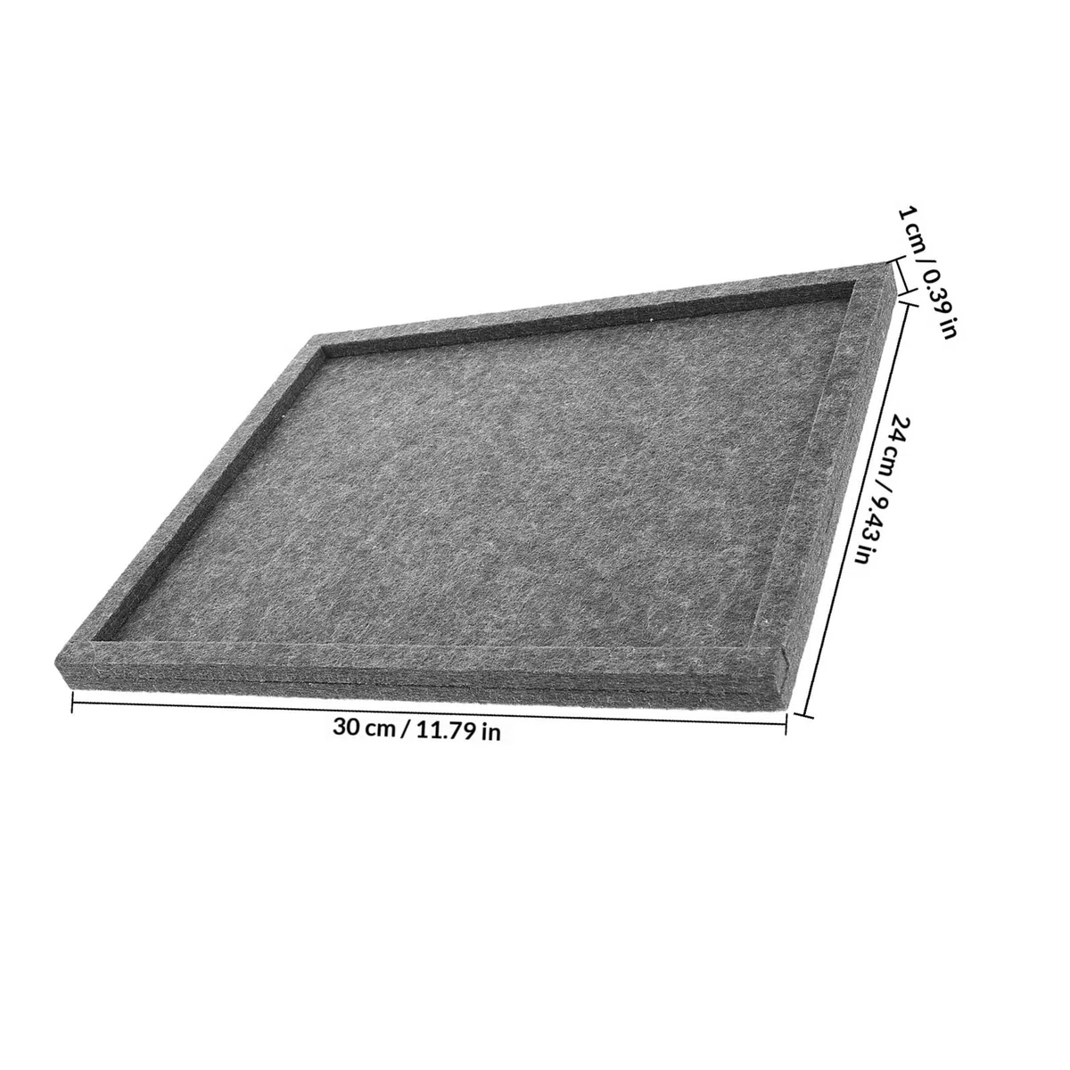 Trieur de Pièces de Puzzle 6 Pièces en Feutre, Plateau Empilable