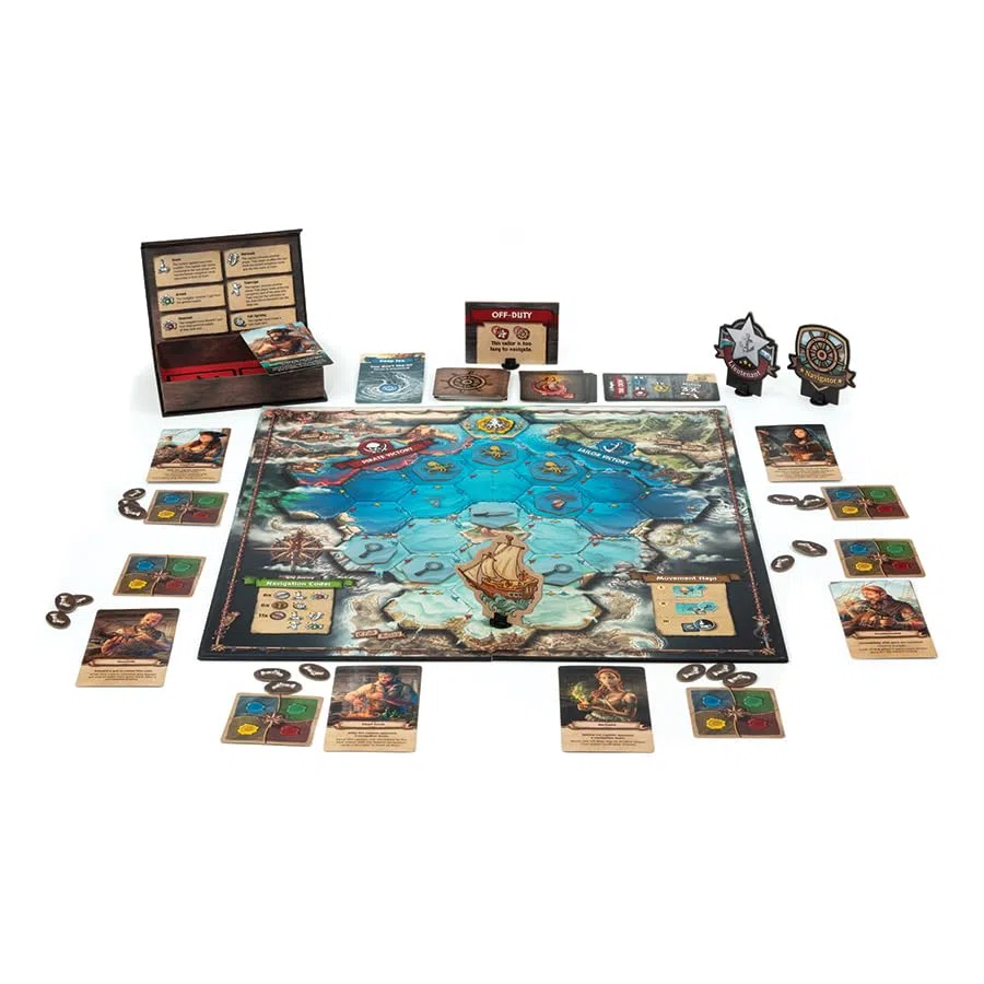 Outset Media Feed The Kraken - Jeu de déduction préféré des Marins - pour 5 à 11 Joueurs âgés de 12 Ans et Plus