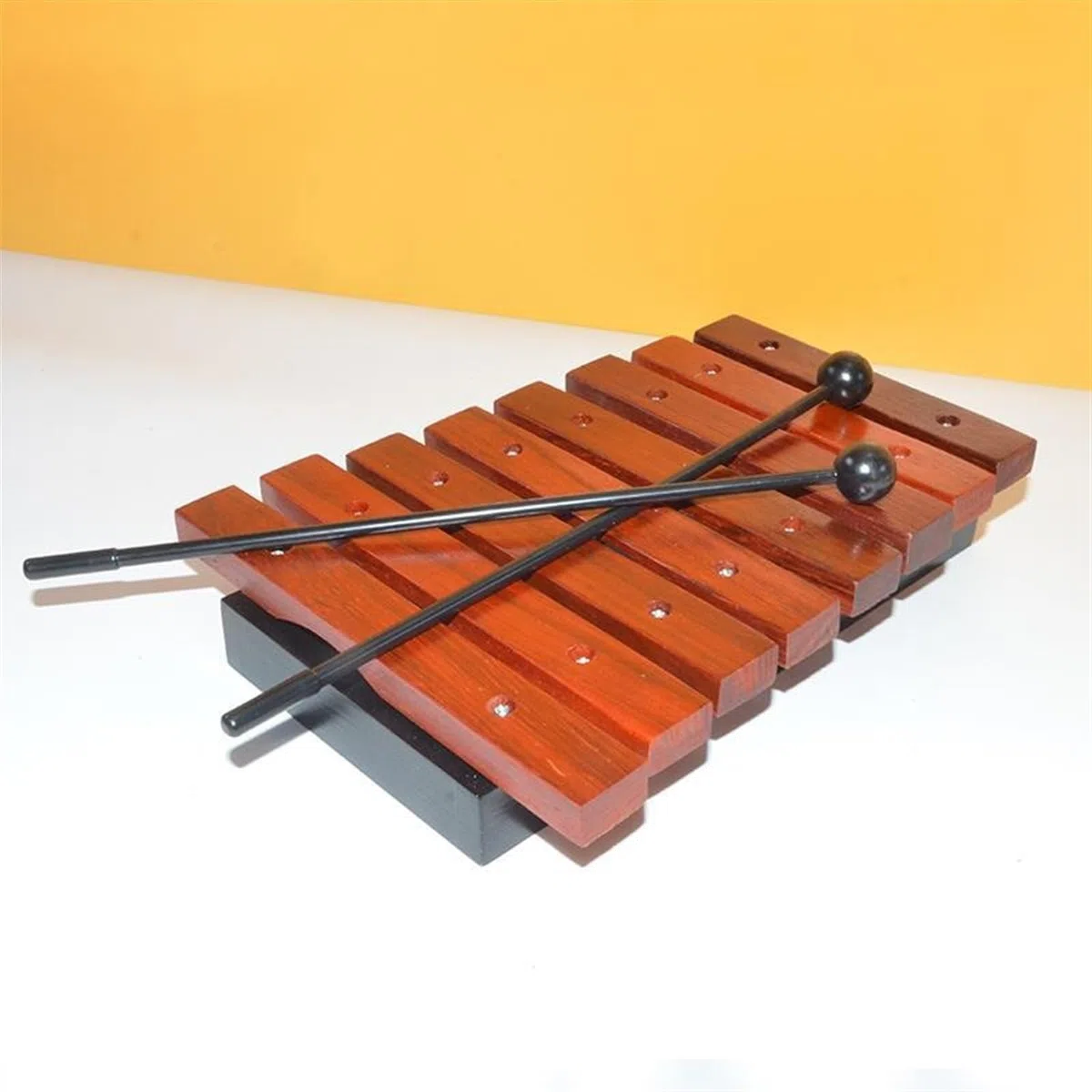 Xylophone Petit Xylophone Instrument De Percussion Professionnel En Bois À 8 Tons Instrument De Percussion Musicale