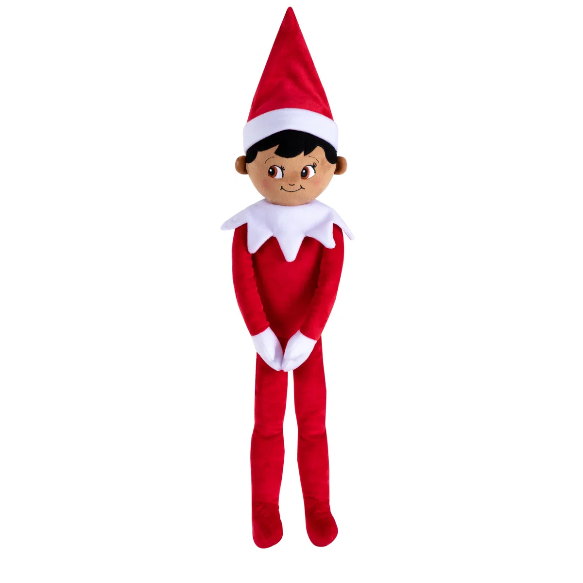 The Elf on The Shelf Plushee Pals® Peluche Huggable pour Enfant et Adulte Yeux Marron