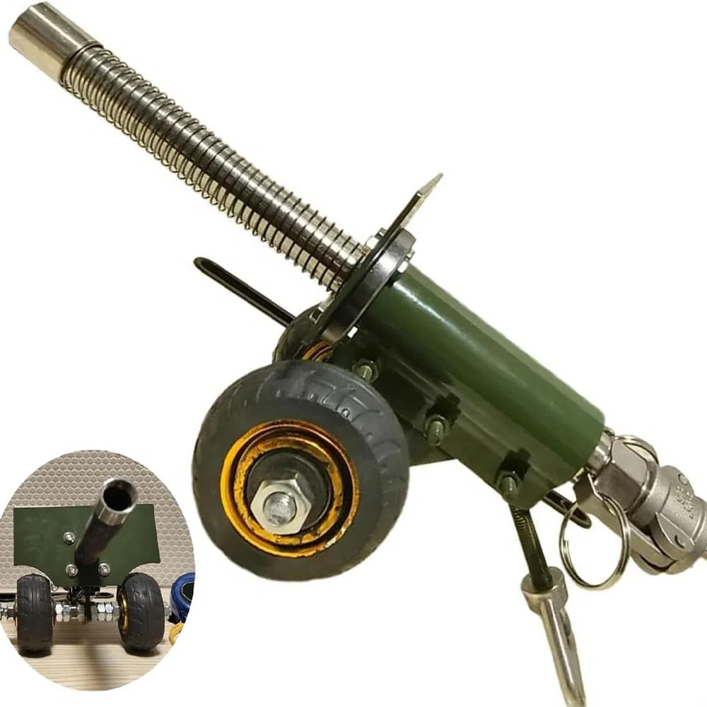 Canon d'artillerie de pétard, modèle de Lanceur de pétard en Acier Inoxydable 304, modèle de Lanceur de pétard pour l'artisanat, la Collection de modèles Militaires, Ornements de Bureau
