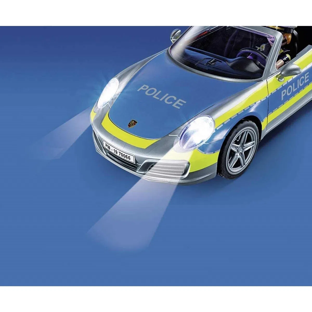 Playmobil 70066 Porsche 911 Carrera 4S Police - Porsche - avec Deux Personnages et la Voiture Iconique - #PlaymoPourLesGrands - Voiture de Collection - Dès 4 Ans