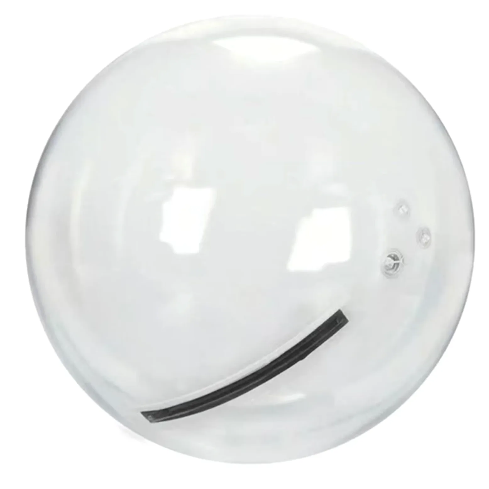 Ballon de marche gonflable avec pompe électrique et fermeture éclair en PVC transparent pour divertissement aquatique et activités de piscine