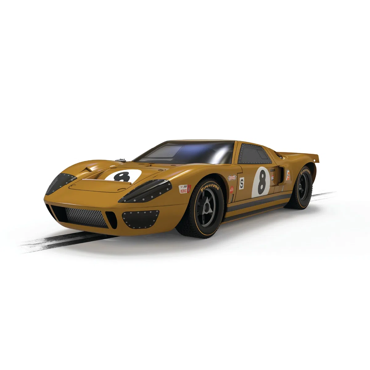 Scalextric - C4495 - Cars Ford Gt40, Boac 500 1968, Drury-Holland, Voiture à sous Jouet à Utiliser avec Les Circuits Ou Ensemble de Courses, Idées Cadeaux pour Petits Enfants pour Garçon