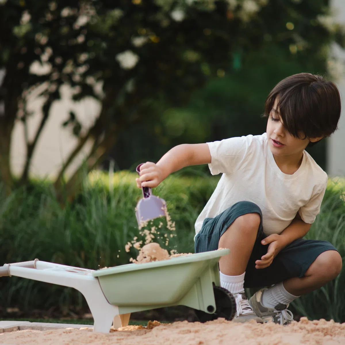 Dantoy - Green Garden - Wheelbarrow Set (4723)