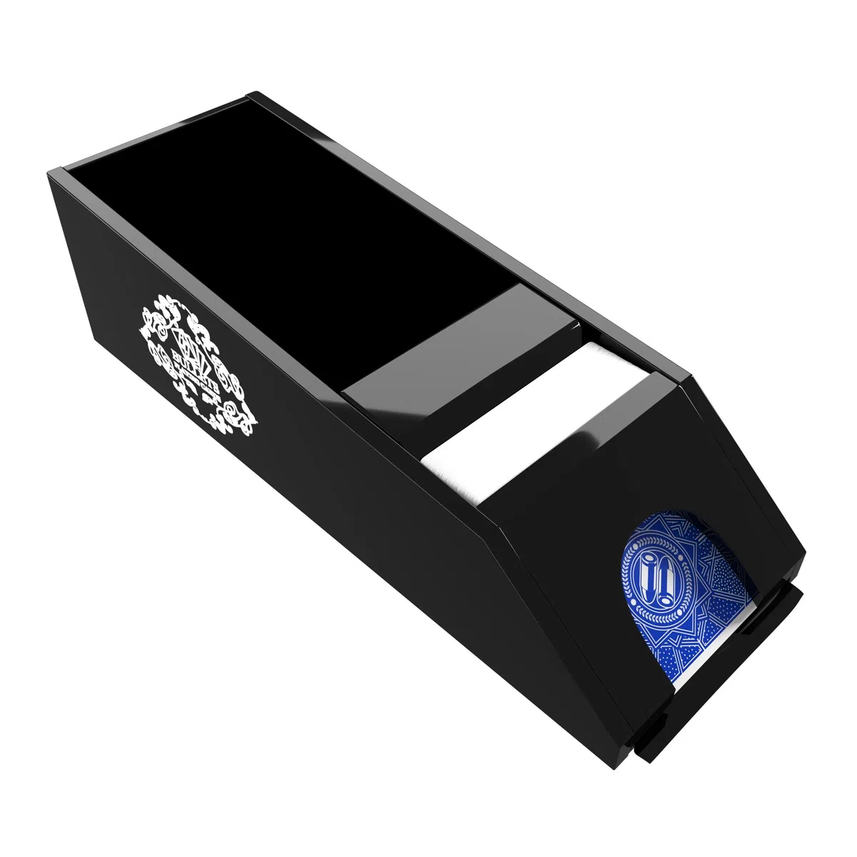 Bullets Playing Cards, Blackjack Dealer Shoe Traîneau de Cartes Deluxe pour 6 Jeux de Cartes