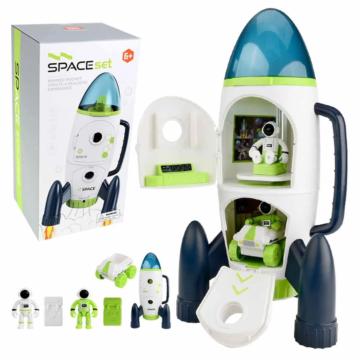 la Navette Spatiale, fusée Spatiale réalistes Jouets pour Enfants dans l'espace Extra-atmosphérique fusée avec lumières et Son