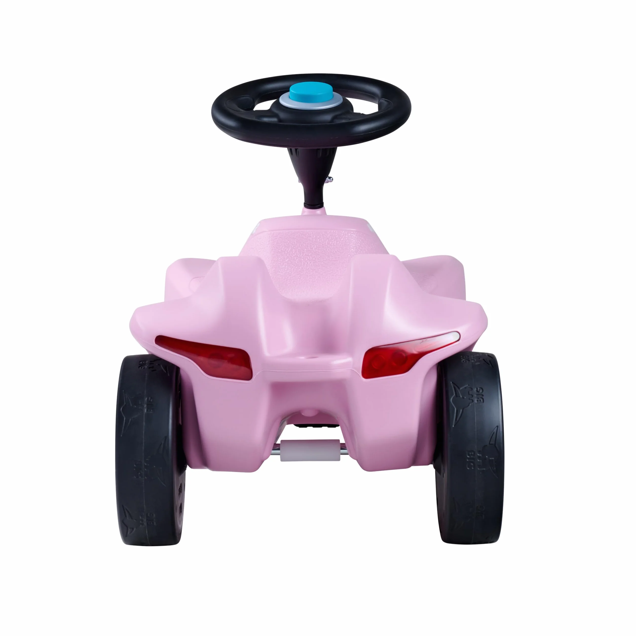 BIG-Bobby-Car Neo Zartrosa - Véhicule antidérapant pour intérieur et extérieur - Véhicule pour Enfant avec pneus Silencieux au Design Moderne - pour Enfants à partir de 1 an - Rose
