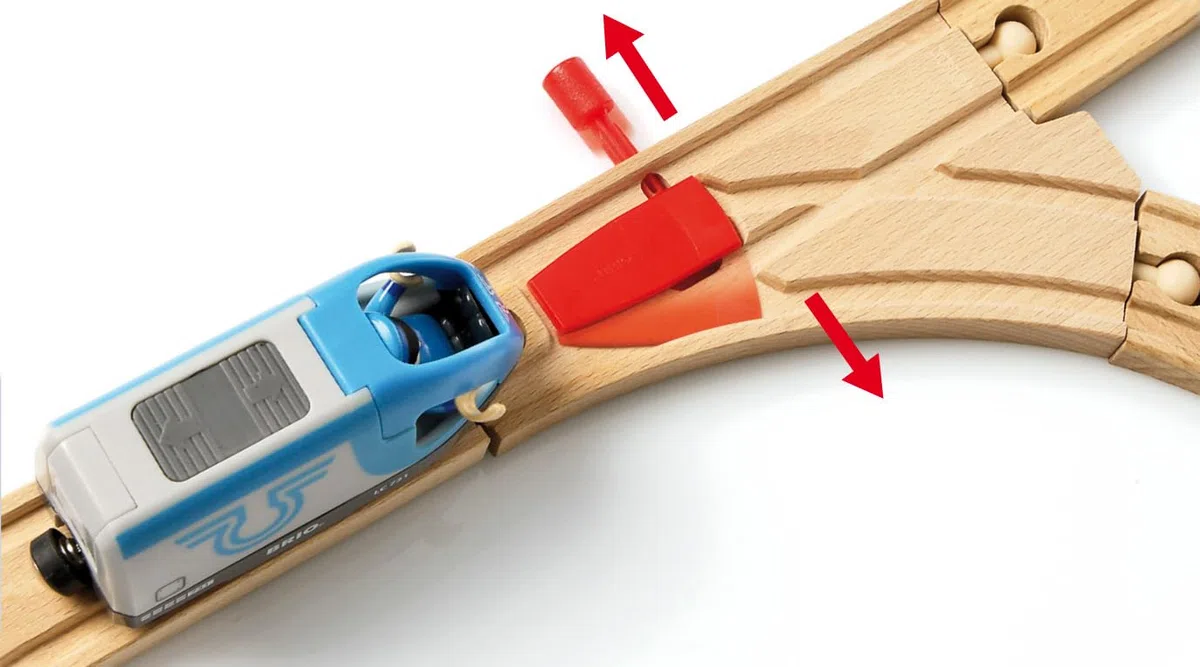 Brio World - 33512 - Circuit Plateforme Voyageurs - Coffret Complet de 42 pièces - Circuit de Train en Bois sur 2 Niveaux - Jouet Mixte à partir de 3 Ans