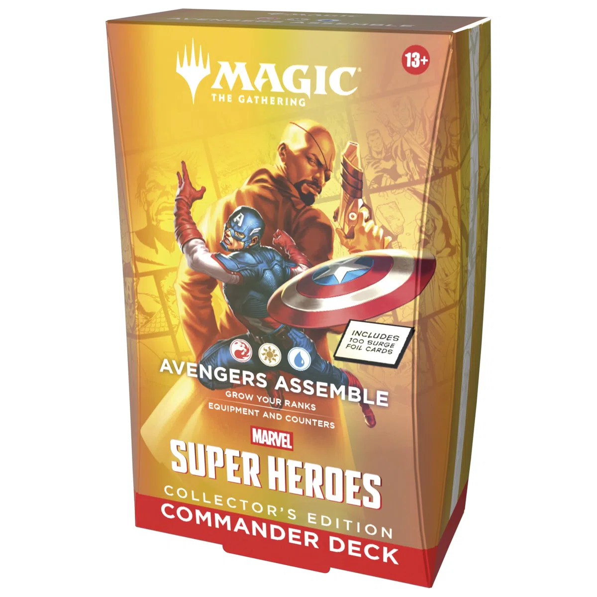 Deck Commander Magic: The Gathering | Marvel Super Heroes - Vengeurs, Rassemblement édition Collector (Version Anglaise)