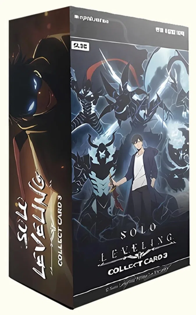 Solo Leveling | Mapniverse | Boîte booster de cartes à collectionner coréenne | Cartes à collectionner | À partir de 15 ans (Volume 3 | SL3E)