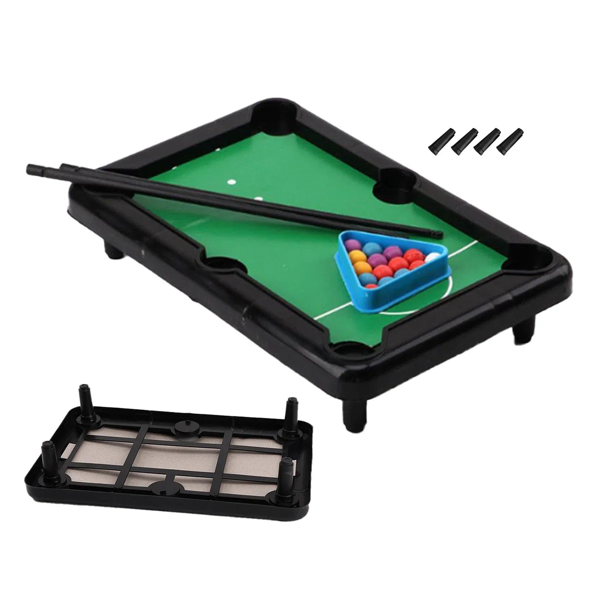 Table de Billard de Table, Table de Billard - Ensemble de Jouets de Table de Billard,Table de Billard de Table, Jeux de société familiaux Miniatures Amusants pour Adultes, Chats,