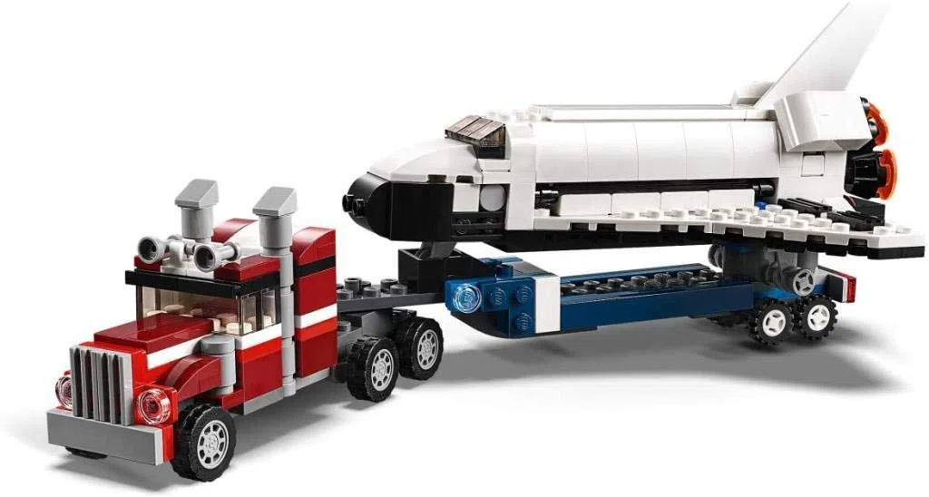 LEGO Creator - Le Transporteur de Navette - 31091 - Jeu de Construction