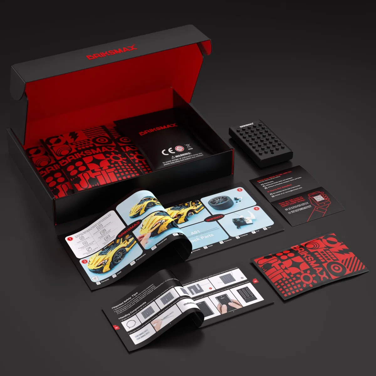 BRIKSMAX Kit d’éclairage à led pour LEGO Technic McLaren P1 - Compatible with Lego 42172 Blocs de construction Modèle- Pas inclure l’ensemble Lego