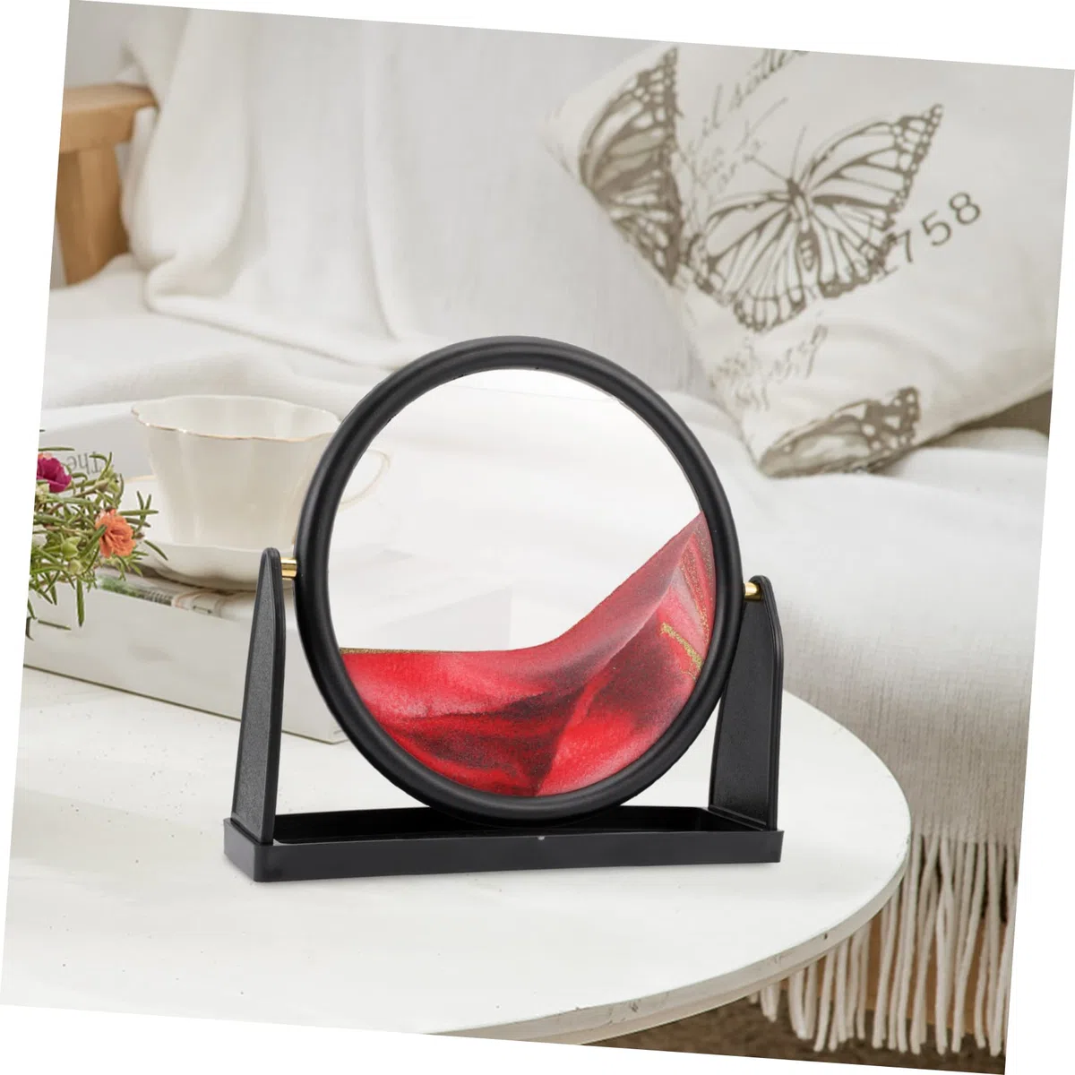 BESPORTBLE Peinture sur Sable Mouvant Décoration Tableau Artistique pour Bureau ou Maison