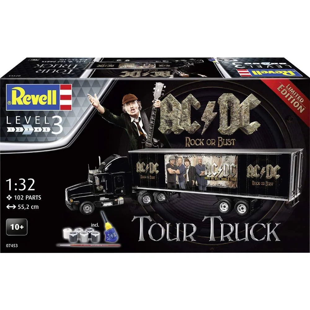 Revell Coffret Cadeau Maquette Tour Truck AC DC - Rock Or Bust