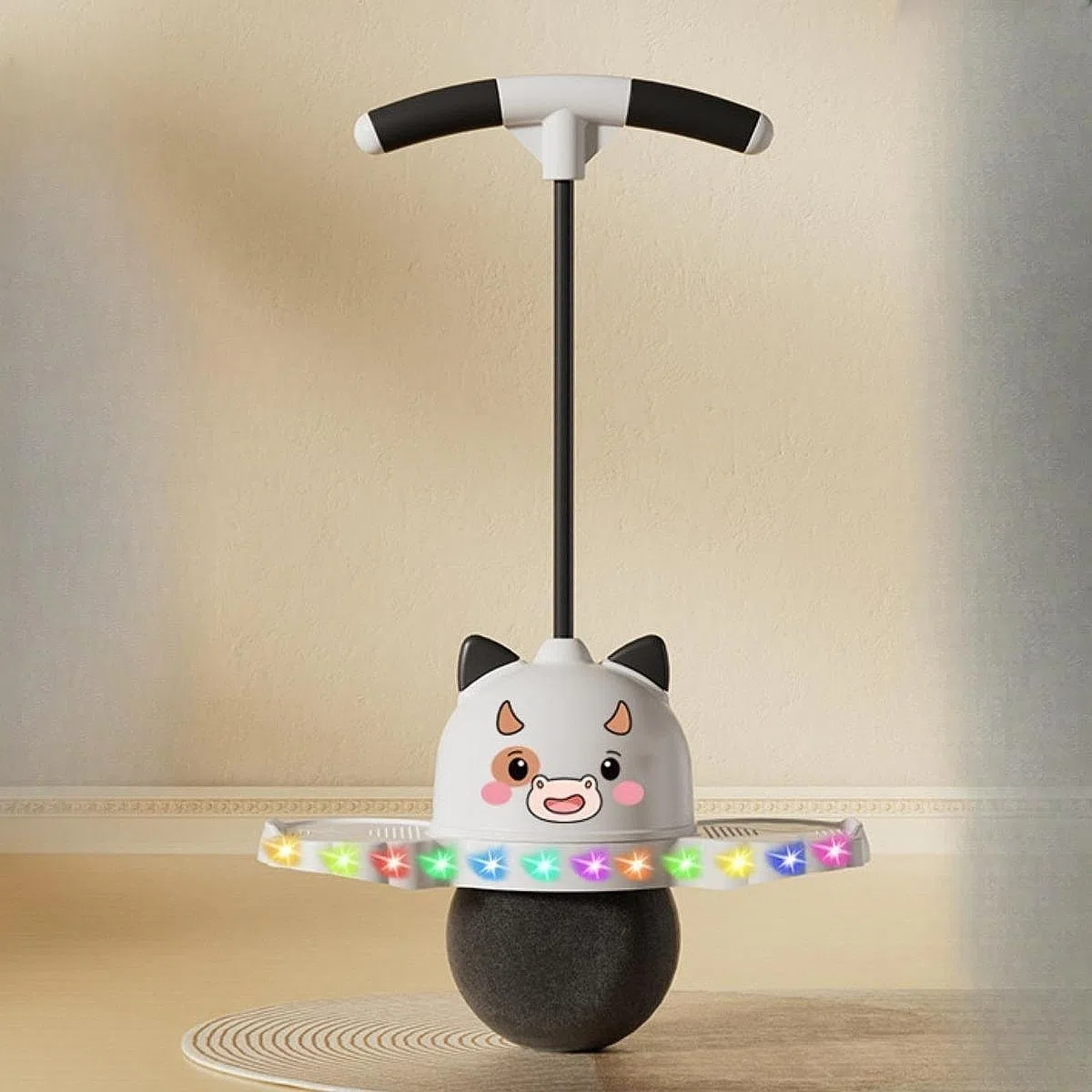 Bâton Sauteur pour Bétail avec Poignée, Idéal pour Le Saut Sauteur, Prise en Main Ferme, pour Adultes, Exercice Physique, Support pour Aire de Jeux.